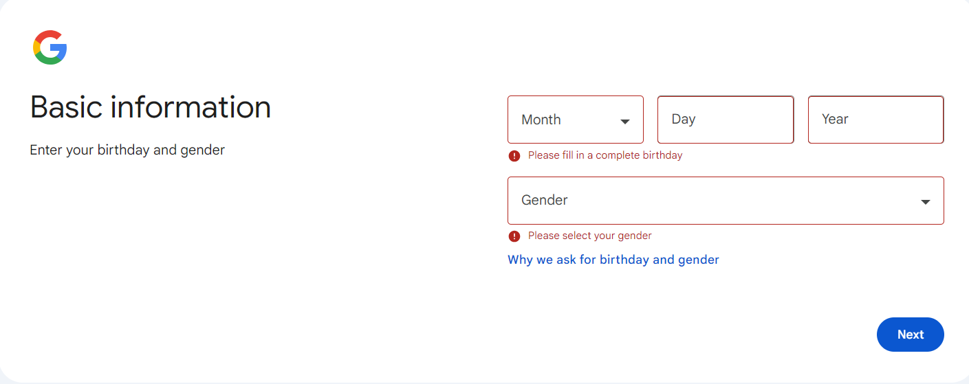personal information personal information